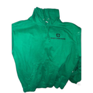 Texas Card House Hoodie Green Men's L Independent Large Sweater